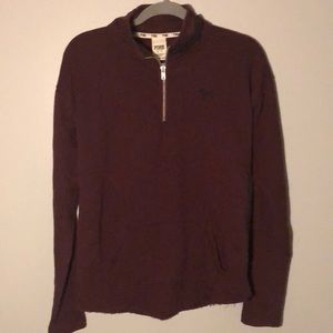 Victoria’s Secret pink quarter zip